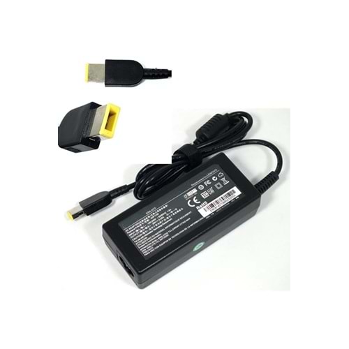 Qport Lenovo Uyumlu 20V 4.5A Usb Pin Dikdörtgen 90W Laptop Notebook Adaptör