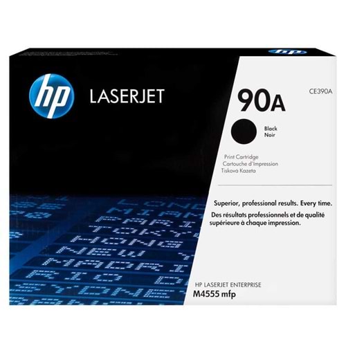 HP LaserJet M601n Enterprise 600 Yazıcı Uyumlu 90A Black Siyah 10.000 Sayfa Orjinal Toner CE390A