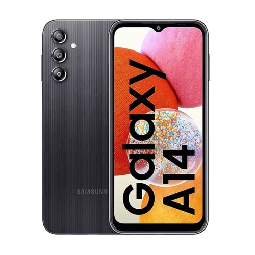 2.el Samsung SM-A145F/DS Galaxy A14 Siyah 128GB 4GB Ram 8 Çekirdek İşlemci 6.6