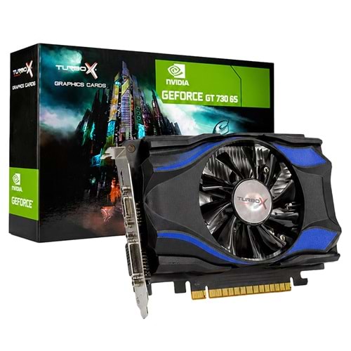Turbox GT730 Nvidia DDR5 128Bit Vga Dvi Hdmi Tek Fan 2GB Ekran Kartı