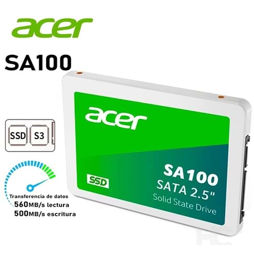 Acer 120GB 560Mb/500Mb Sata3.0 2.5