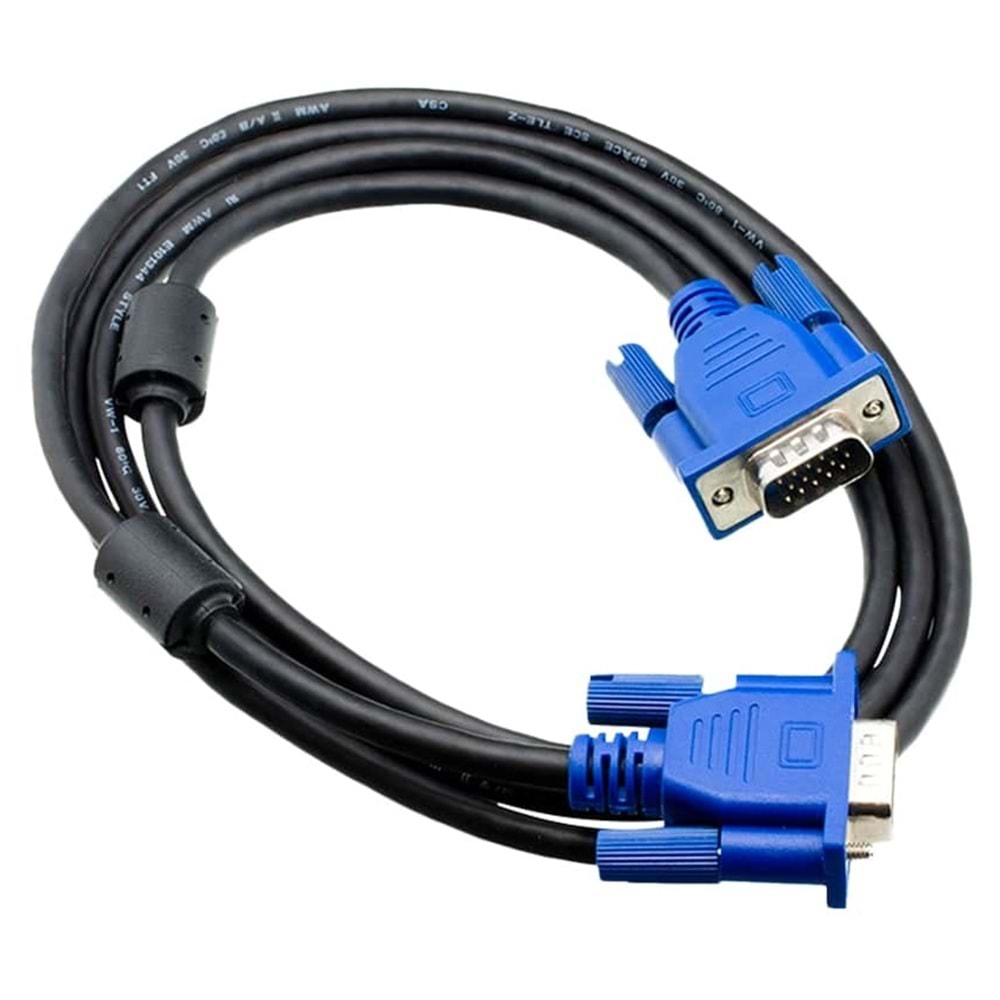 15Pin Erkek/Erkek 3 Metre Vga Kablo