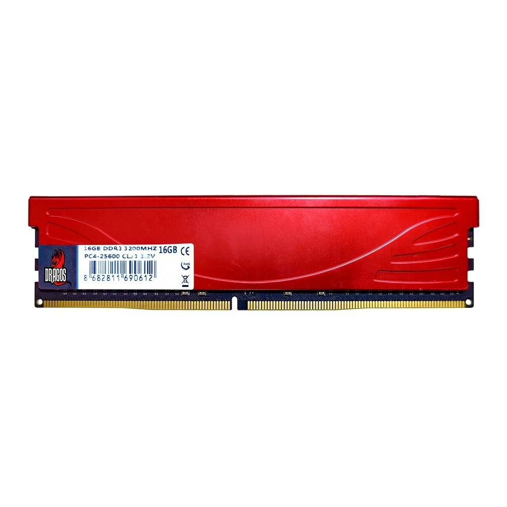 Dragos 16GB DDR4 3200MHZ Pc Ram Soğutuculu