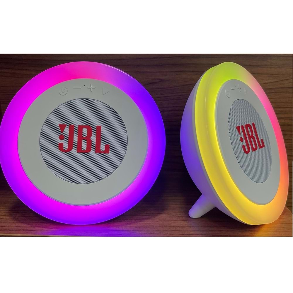 Jbl HY106 Ledli Bluetooth/Usb/Sd/Fm Işıklı Rgb Müzik Kutusu Speaker