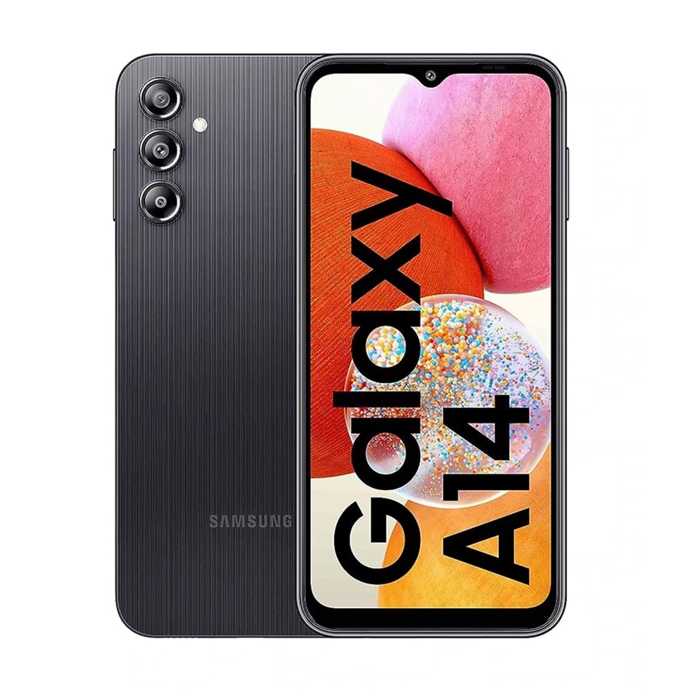 2.el Samsung SM-A145F/DS Galaxy A14 Siyah 128GB 4GB Ram 8 Çekirdek İşlemci 6.6